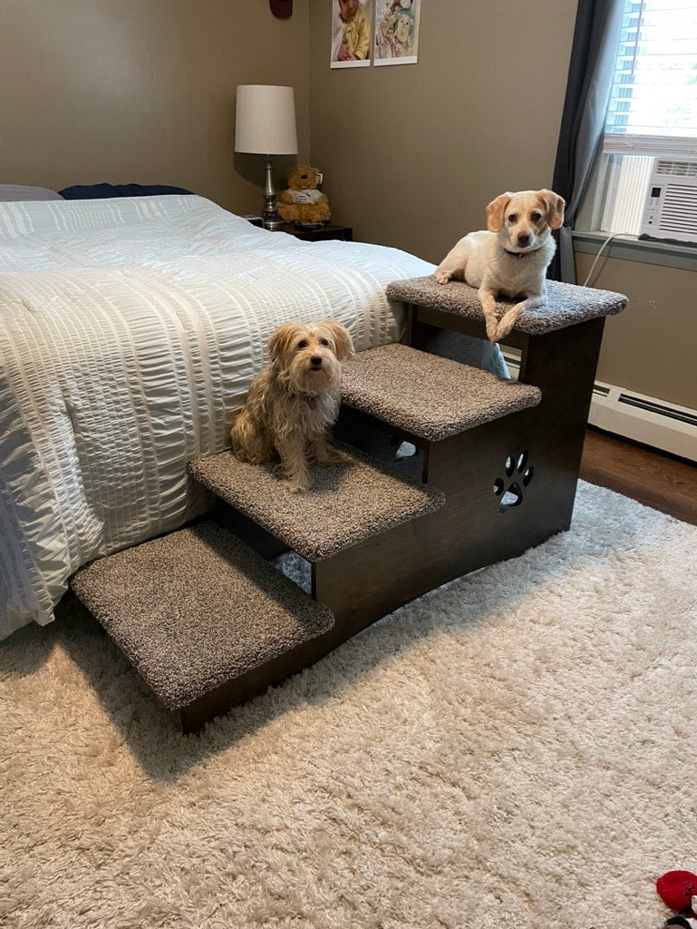 pet stairs for bed 