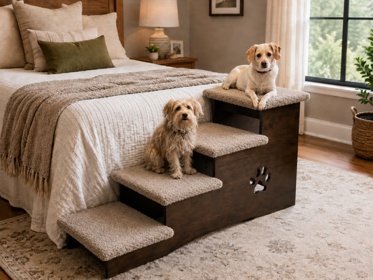 Pet Stairs Built for Safety, Style, and Snuggles