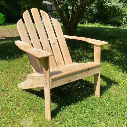Cedar Adirondack Chair - Handcrafted Patio Furniture for Garden & Outdoor Bliss | Wooden Furniture, Garden Furniture, Outdoor Furniture